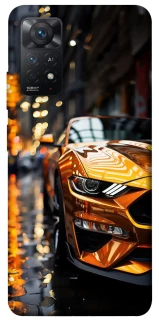 Чохол на Xiaomi Redmi Note 11 Pro 4G/5G Golden sports car фото 1 з 1