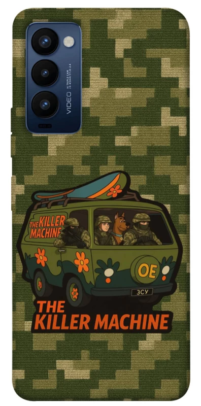 Чехол на TECNO Camon 18 Funny machine фото 1 из 1