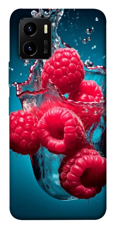 Чохол на Vivo Y15s Малинка у воді фото 1 з 1