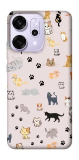 Чехол на Oppo Reno 14 Pro Cat style ver.1 фото 1 из 1