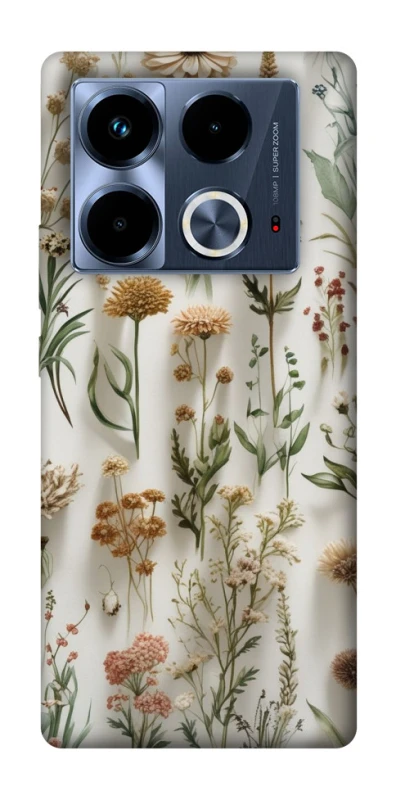 Чохол на Infinix Note 40 4G Floral design ver.2 фото 1 з 1