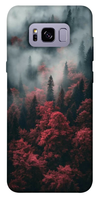 Чохол на Samsung G955 Galaxy S8 Plus Red Wood фото 1 з 1