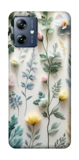 Чехол на Motorola Moto G54 Power Floral design ver.4 фото 1 из 1