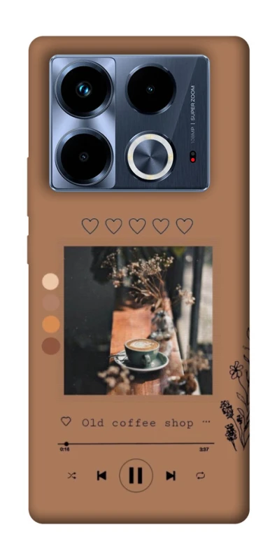 Чохол на Infinix Note 40 4G Coffee player фото 1 з 1