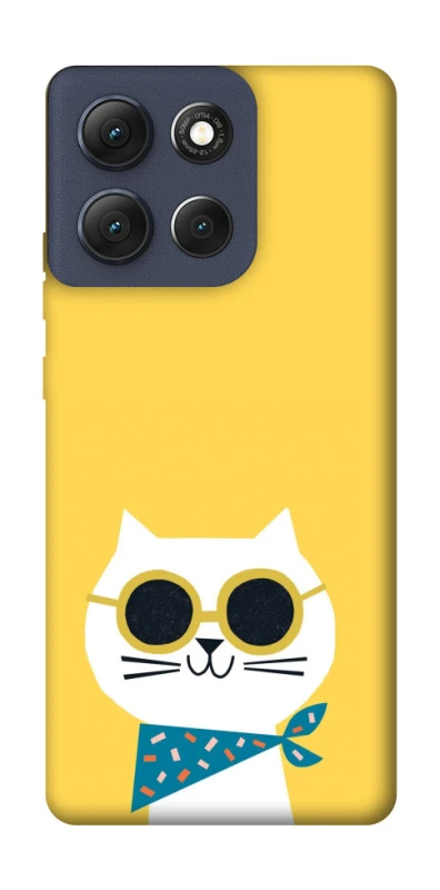 Чехол на Motorola Moto G86 Кот-муркот фото 1 из 1