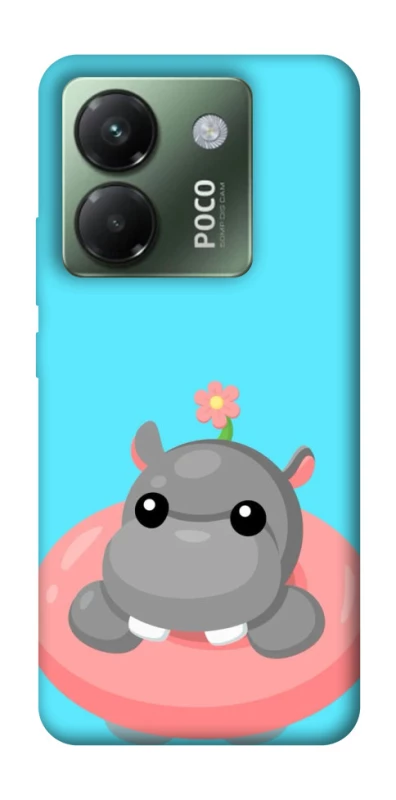 Чохол на Xiaomi Poco M7 pro 5G Adopt Me Hippo Floatie фото 1 з 1