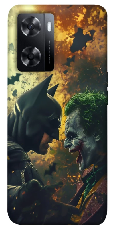 Чохол на Oppo A57s Batman and the Joker фото 1 з 1