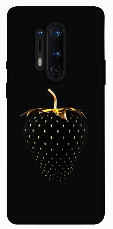 Чохол на OnePlus 8 Pro Чорна полуниця фото 1 з 1