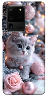 Чохол на Samsung Galaxy S20 Ultra Christmas Kitty фото 1 з 1