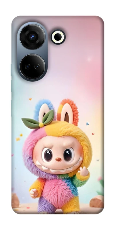 Чехол на TECNO Camon 20 Pro (CK7n) Labubu colored фото 1 из 1