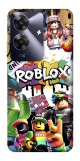 Чехол на Realme Note 60 Roblox Characters Collage фото 1 из 1