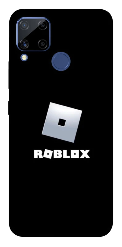 Чехол на Realme C15 Roblox logo black фото 1 из 1