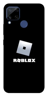 Чехол на Realme C15 Roblox logo black фото 1 из 1