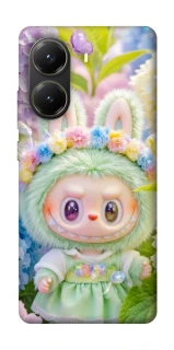 Чохол на Xiaomi Poco X6 Pro Labubu & Flowers ver.2 фото 1 з 1