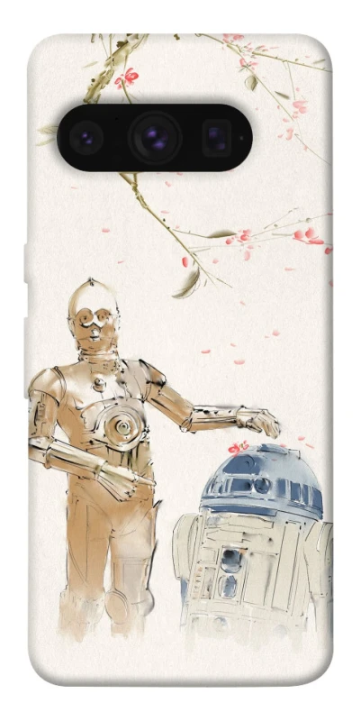 Чехол на Google Pixel 8 Pro Star Wars robots фото 1 из 1