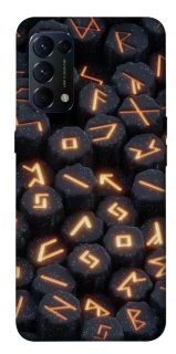 Чехол на Oppo Reno 5 4G Огненые руны фото 1 из 1
