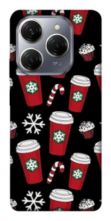 Чехол на TECNO Spark 20 Pro Новогодний v40 фото 1 из 1