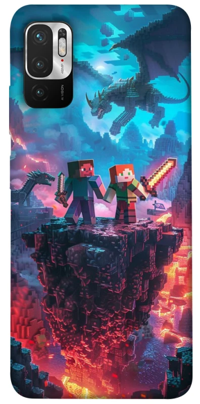 Чохол на Xiaomi Redmi Note 10 5G Minecraft v3 фото 1 з 1