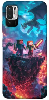 Чохол на Xiaomi Redmi Note 10 5G Minecraft v3 фото 1 з 1