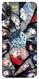 Чехол на Samsung Galaxy A02 jujutsu kaisen v4 фото 1 из 1
