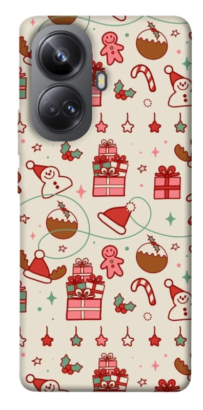 Чохол на Realme 10 Pro+ Новорічний v14 фото 1 з 1