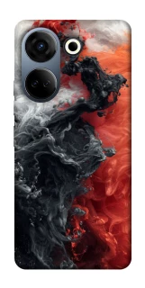 Чохол на TECNO Camon 20 Pro (CK7n) Black and Red фото 1 з 1