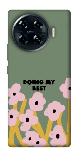 Чехол на TECNO Spark 20 Pro+ Doing my best фото 1 из 1