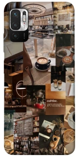 Чохол на Xiaomi Poco M3 Pro 4G / 5G Coffee collage ver.2 фото 1 з 1