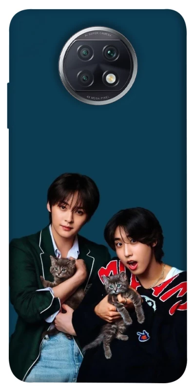 Чехол на Xiaomi Redmi Note 9 5G / Note 9T Lee Know and Han - Stray Kids фото 1 из 1