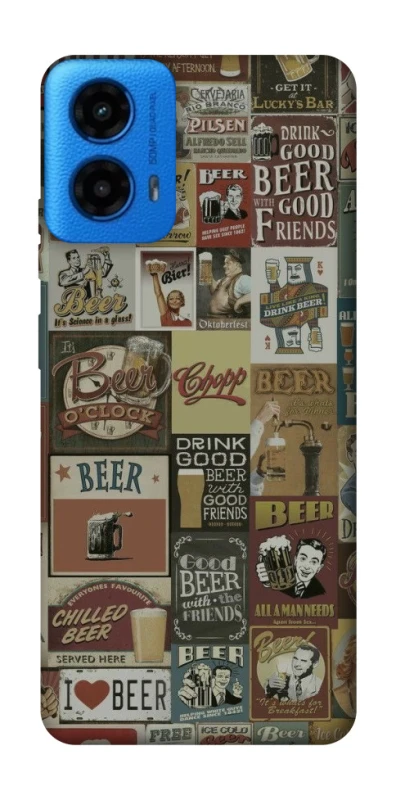 Чохол на Motorola Moto G45 Retro collage ver.1 фото 1 з 1