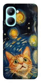 Чохол на Realme C33 paint cat фото 1 з 1
