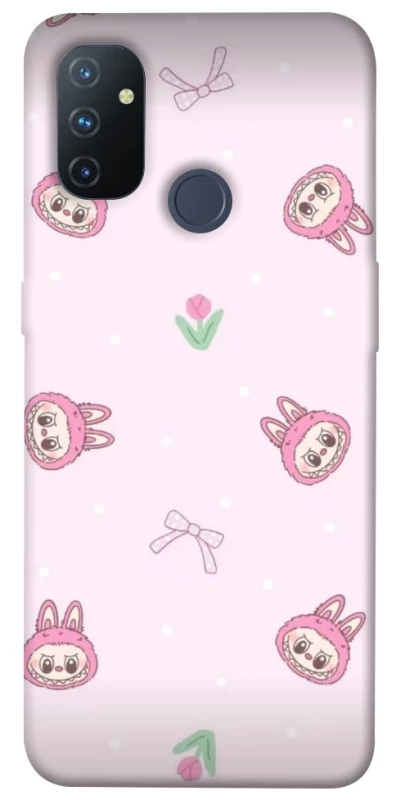 Чехол на OnePlus Nord N100 Labubu Flower фото 1 из 1