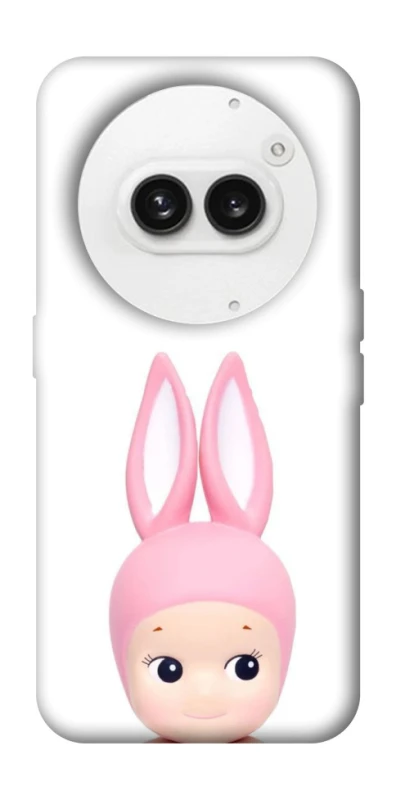 Чехол на Nothing Phone (2a) Minimal Bunny Peek фото 1 из 1