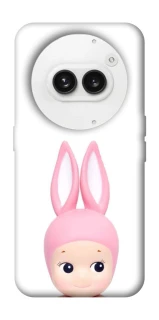 Чехол на Nothing Phone (2a) Minimal Bunny Peek фото 1 из 1