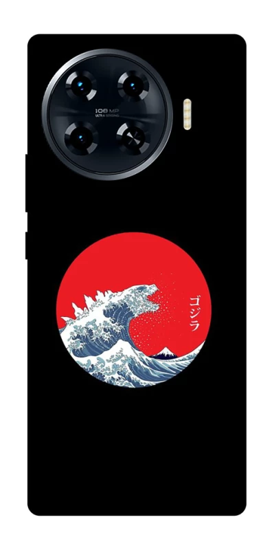 Чохол на TECNO Spark 20 Pro+ Хвилі Японії фото 1 з 1