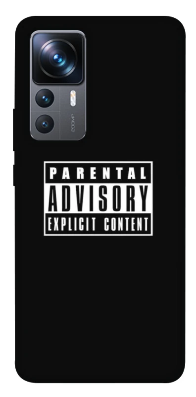 Чохол на Xiaomi 12T / 12T Pro Parental Advisory Label фото 1 з 1