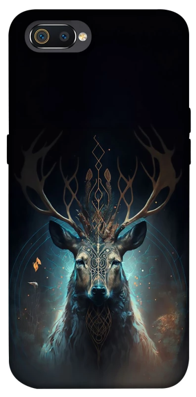 Чехол на Realme C2 Скандинавский олень v2 фото 1 из 1
