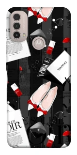 Чехол на Motorola Moto E40 Fashion collage ver.4 фото 1 из 1