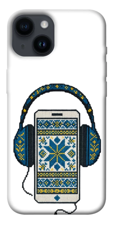 Чехол на Apple iPhone 14 (6.1") Современная вышиванка фото 1 из 1