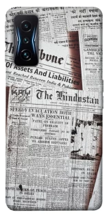 Чехол на Xiaomi Poco F4 GT Газеты фото 1 из 1