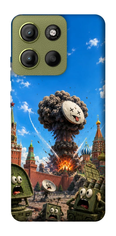 Чохол на Motorola Moto G15 4G Moscow never sleeps ver.7 фото 1 з 1