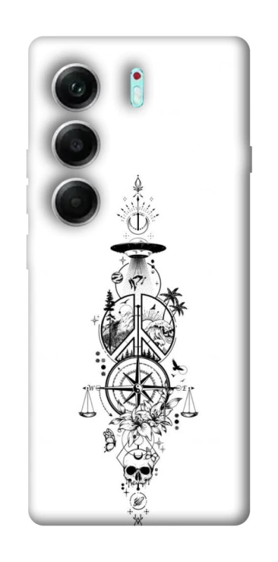 Чехол на Tecno Camon 40 Pro Tattoo ver.7 фото 1 из 1