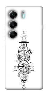 Чехол на Tecno Camon 40 Pro Tattoo ver.7 фото 1 из 1