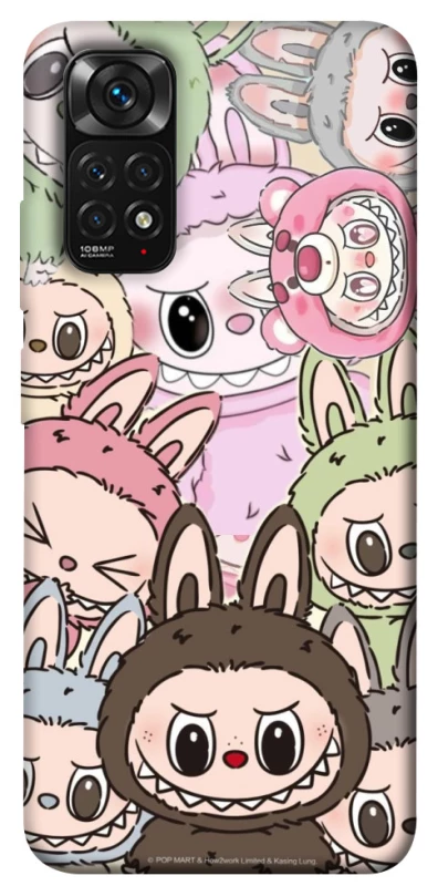 Чохол на Xiaomi Redmi Note 11 (Global) / Note 11S All Labubu 3 фото 1 з 1