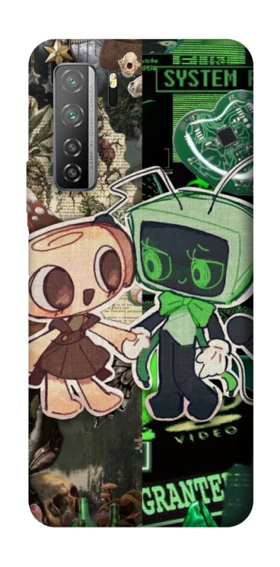 Чохол на Huawei Nova 7 SE Dandy World Shelly Art фото 1 з 1