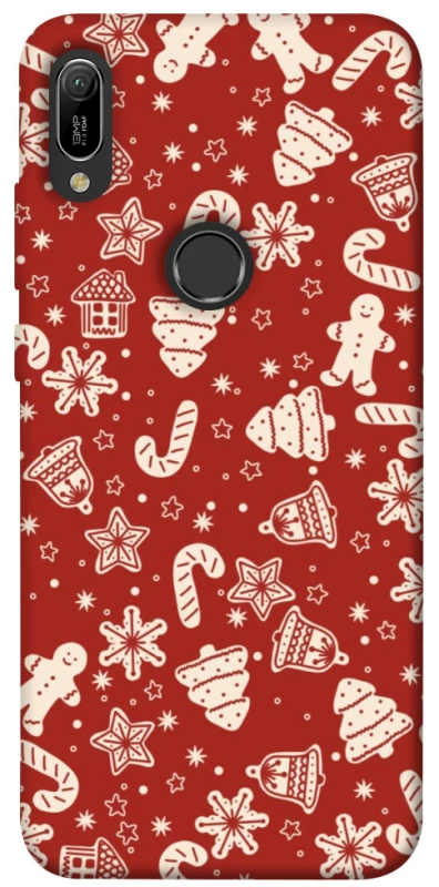 Чехол на Huawei Y6 (2019) Новогодний v3 фото 1 из 1