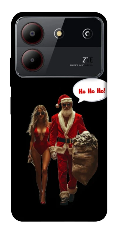 Чохол на ZTE Blade A54 4G Bad Santa фото 1 з 1