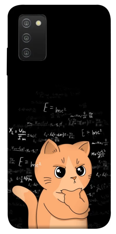 Чехол на Samsung Galaxy A03s Smart cat фото 1 из 1
