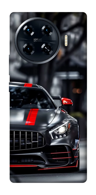 Чехол на TECNO Spark 20 Pro+ Black Mercedes фото 1 из 1