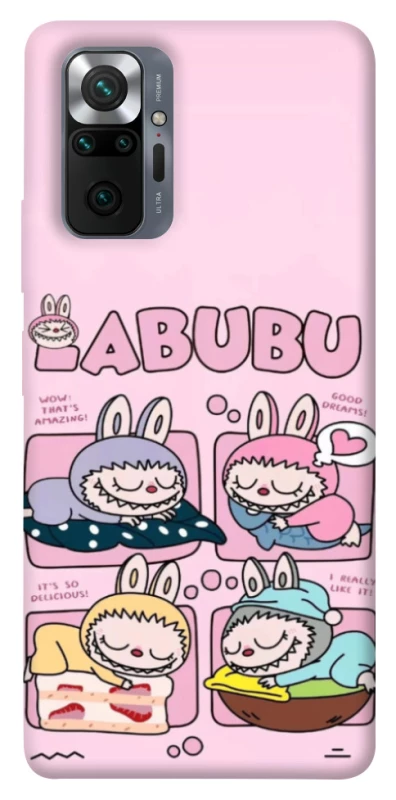 Чохол на Xiaomi Redmi Note 10 Pro Labubu Dreams Collage фото 1 з 1